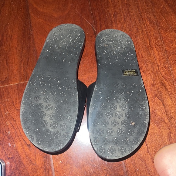 CHROME HEARTS MATTY BOY LEATHER SLIDES SIZE 37 - Picture 3 of 3